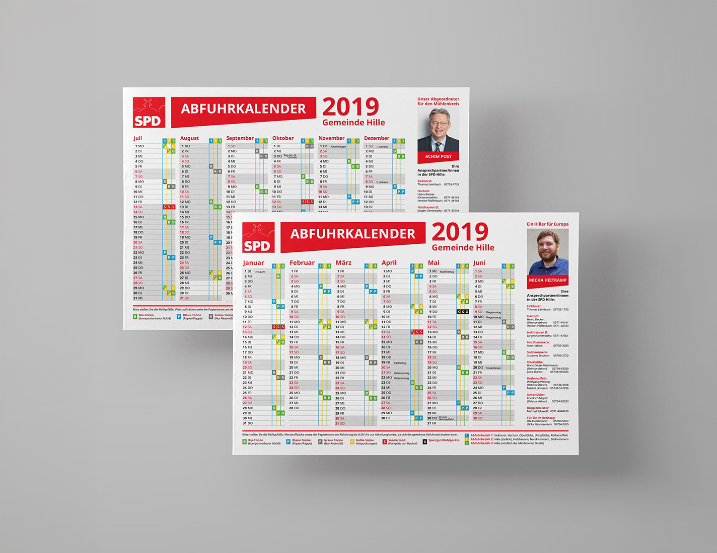 Abfuhrkalender SPD